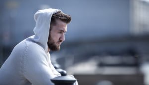 Looking sad